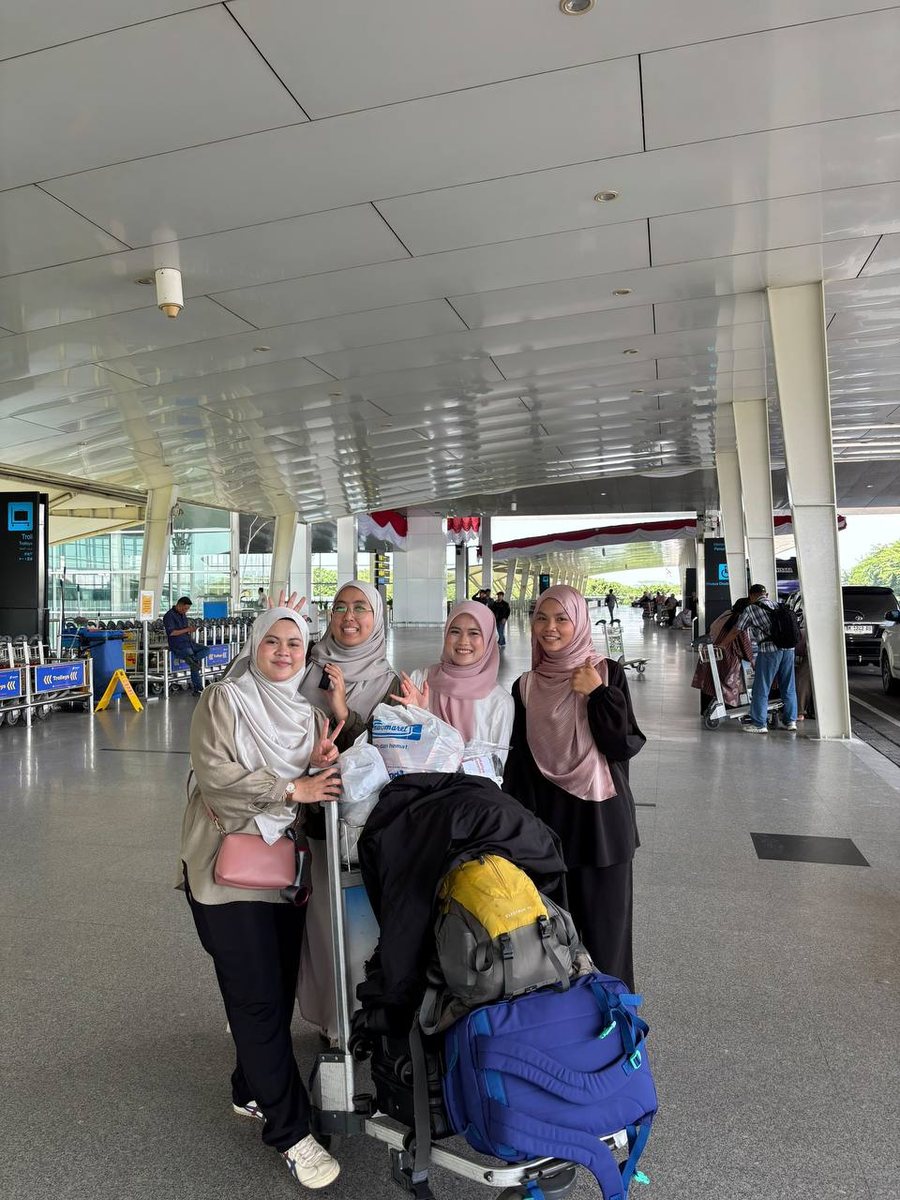Dokumentasi perjalanan di Bandara Kualanamu