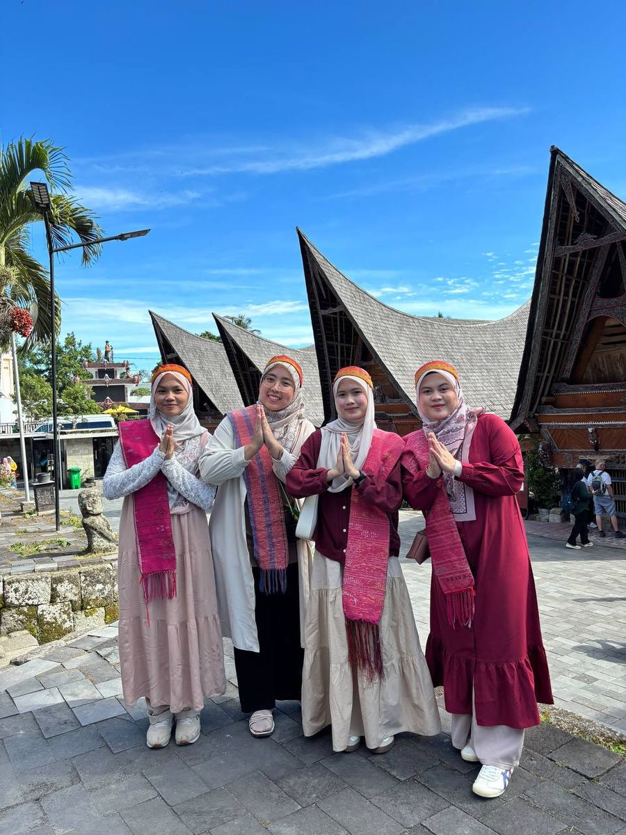 Dokumentasi perjalanan di Kampung adat Batak